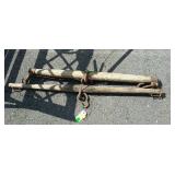 Two old Single Trees, horse hitch pieces