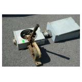 Electrical Lot. Meter and breaker box, Cable