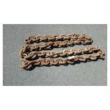 Heavy Duty Chain about 12 foot long. No hooks but