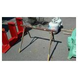 Welders Saw Horse, pipe made