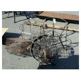 Gardeners Lawn Iron Works Lot, planter Stands,