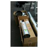 Galvanized Stove Pipe Group, elbows, pipe