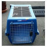 Petmate 2 door deluxe Pet Carrier, used but still