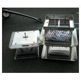 Three Stainless Chimney Caps, new unused condition