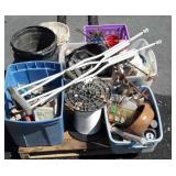 Misc. Lot, includes Washers & Bolts, Totes,
