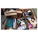 Kitchenwares, art supplies, plush toys, books,