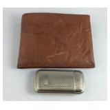 Lighter and a ROLF wallet