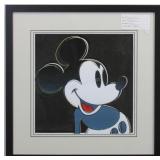 Mickey Mouse Giclee By Andy Warhol print