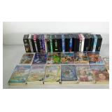 VHS tape collection, includes several Disney