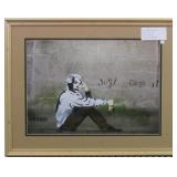 Just Google It By Graffiti Artist Banksy print