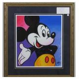 Mickey Mouse Giclee By Peter Max print