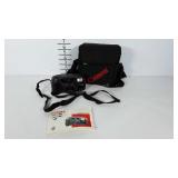 Pentax camera zoom 90WR with Canon case