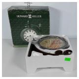 Howard Miller wall clock, battery operated,  new