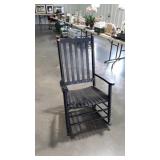 Black Rocking Chair Porch Type, Nice Condition