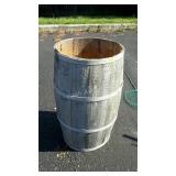 Wooden Keg Display Barrell. Use either end as one