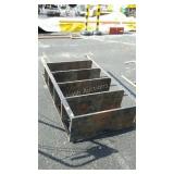 Metal Shop Storage Shelf, 30 x 57" tall