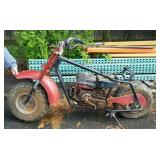Mini Motor Bike, Wen 6.5hp gas engine, seat needs