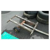 Small Trailer Cart frame, homemade for riding