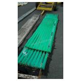 Corrugated PVC Sheets, Skylight Roofing, Green