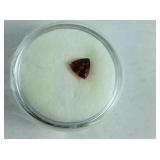 .50ct trillion cut andesine labradorite gemstone