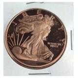 1 ounce copper round