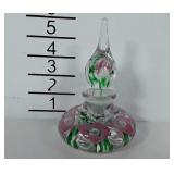 Gibson Glass perfume bottle marked 1990