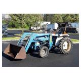 Ford 1310 Tractor with Ford 770B, Loader. 4 wheel