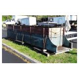 Conestoga Wagon Bed, H. R. Cline painted along