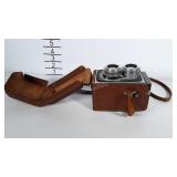 Ricohflex Model VI camera with case.
