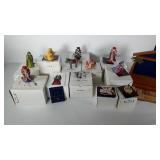 Nativity scene by Faberge, each figure has