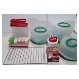 Tupperware cereal, spice and lunch meat storage,