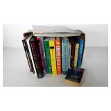 Books, cats, dreams, home improvement, crime,