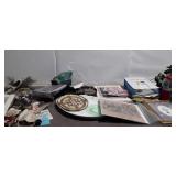 Group lot of Home Decor including wooden Merry