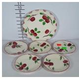 Blue Ridge Southern Potteries hand painted plates.