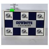 1993 edition Cowboys Checkers game.