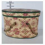 Sewing box with thread, buttons and more.