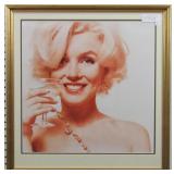 Marilyn Monroe With Necklace By Bert Stern From