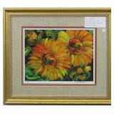 Anna Sandhu Ray Sunflowers Giclee Artist Proof