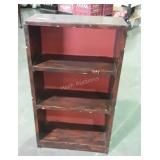 Small painted Bookcase, 18w x 30" high,