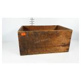 Advertising shipping crate, Wilson