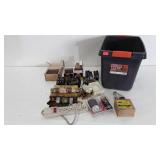 Electrical supplies, fuses, breakers, ground