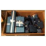 Box full of jewelry boxes 25
