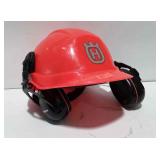 Husqvarna safety helmet with ear covers
