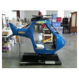 Coin-op helicopter. U.S.COAST GUARD. Tested and