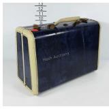 Vintage Samsonite marbleized overnight suitcase