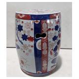 Asian style ceramic garden stool, 12x17, seller