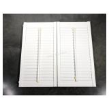 Plantation shutters, new out of the box, with