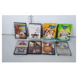 DVD movie lot.  Family Guy Volume 1 & 4, plus 6