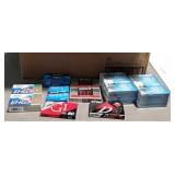 Box of new and used vhs-c, DVC, compact, D90 VHS