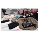 Large group of purses and bags